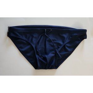 Dolce Gabbana Mens Swim Bikini Brief Bottom Swimsuit Beachwear Blue Sz Large